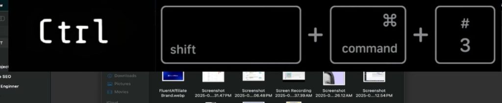 Screenshot Mac shortcut key