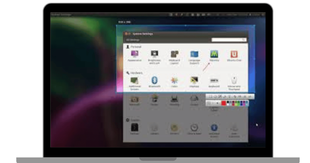 Screenshot Linux