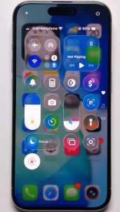 Setting Up the Screen Recording button for the iPhone step 1